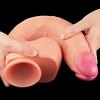 30.5 CM Yumuşak Dokulu Çift Katmanlı Realistik Penis - Dual Layered Platinum Silicone Cock