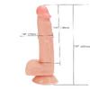 RICKY Dildo Gerçekçi Et Dokusunda Realistik Penis 20 CM