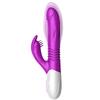 T20 - Şarjlı Akıllı Isıtmalı Şişirilebilir ve İleri Geri Hareketli G-Spot ve Klitoris Uyarıcı 2 in 1 Yapay Penis Rabbit Vibratör