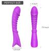 TOPI Anal ve G Nokta Uyarıcı Su Geçirmez Wand Massager Vibratör Dildo