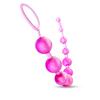 Anal Beads Pull Ring Tutma Halkalı Dereceli Toplar Silikon Pembe Anal Boncuk