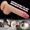 Foreskin Perfection Dildo 17.5 CM - Çift Katmanlı Gerçekçi Kayar Deri Ultra Yumuşak Realistik Yapay Penis Vibrator