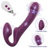 PRIME TOYS Alice Şarjlı Uzaktan Kumandalı Rotasyon Hareketli Çift Taraflı Strapless Strapon Vibratör