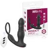 PRIME TOYS Rocky Şarjlı Uzaktan Kontrol Penis Halkalı İleri Geri Hareketli Prostat Uyarıcı Vibratör